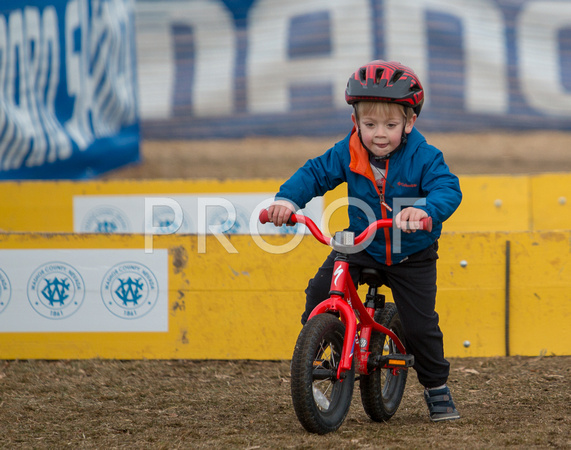 Kids' race, Sunday. 2018 Cyclocross National Championships. © A