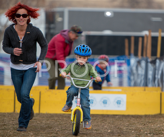 Kids' race, Sunday. 2018 Cyclocross National Championships. © A