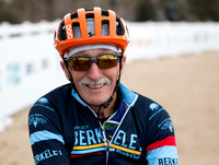 Peter Dahlstrand won Masters 80-84. 2018 Cyclocross National Cha